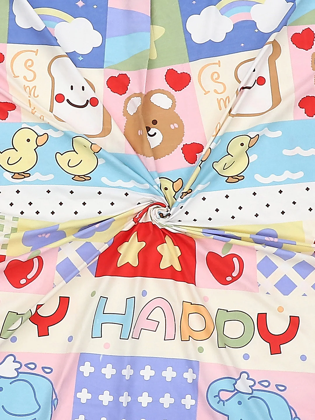 120 GSM Polyester Double Bed Bedsheet with 2 Pillow Covers - Updated - Updated - Updated - Image 9