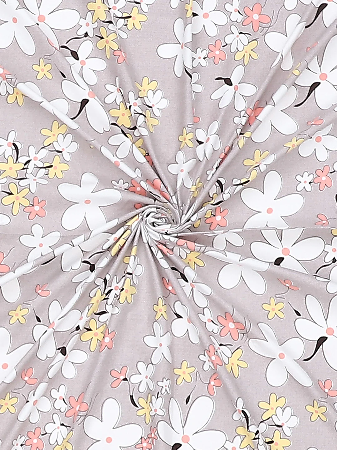 120 GSM Polyester Double Bed Bedsheet with 2 Pillow Covers - Updated - Updated - Image 9