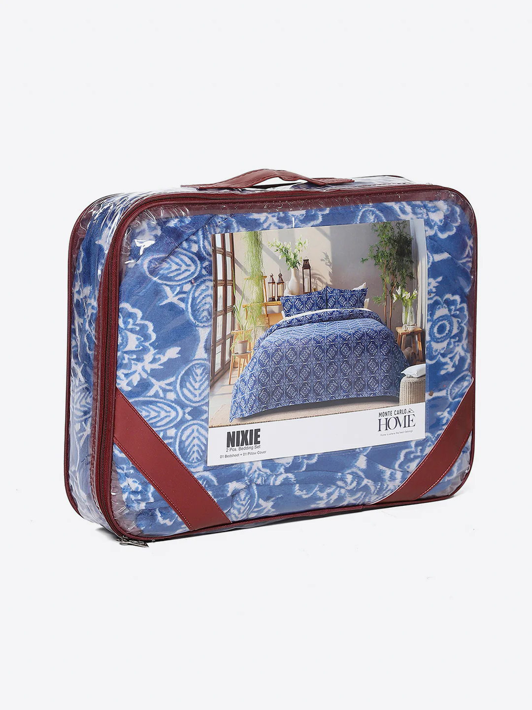 264 GSM 100% Polyester Single Bed 1 Bedsheet with 1 Pillow Cover (Nixie Piece) - Image 9