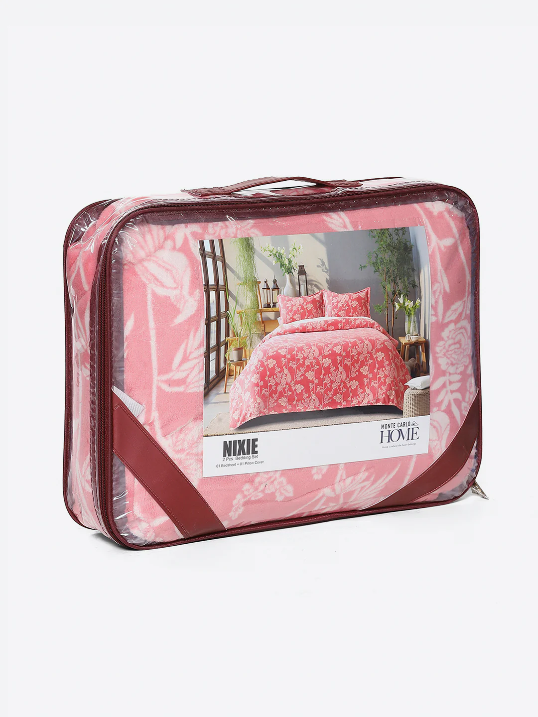 264 GSM 100% Polyester Single Bed 1 Bedsheet with 1 Pillow Cover (Nixie Piece) - Image 9