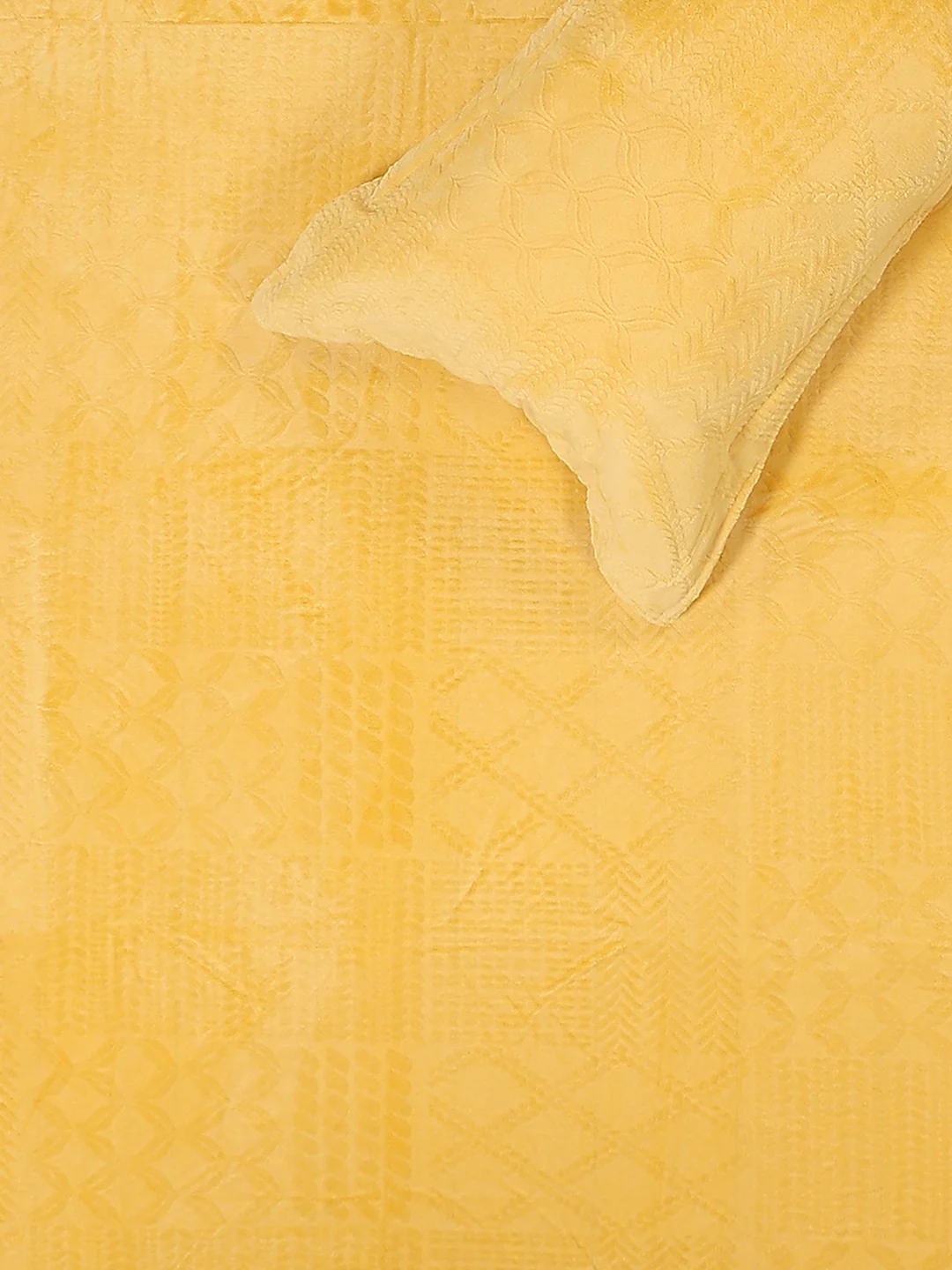 267 GSM 100% Polyester King Bed 1 Bedsheet with 2 Pillow Cover (Master Piece) - Image 5