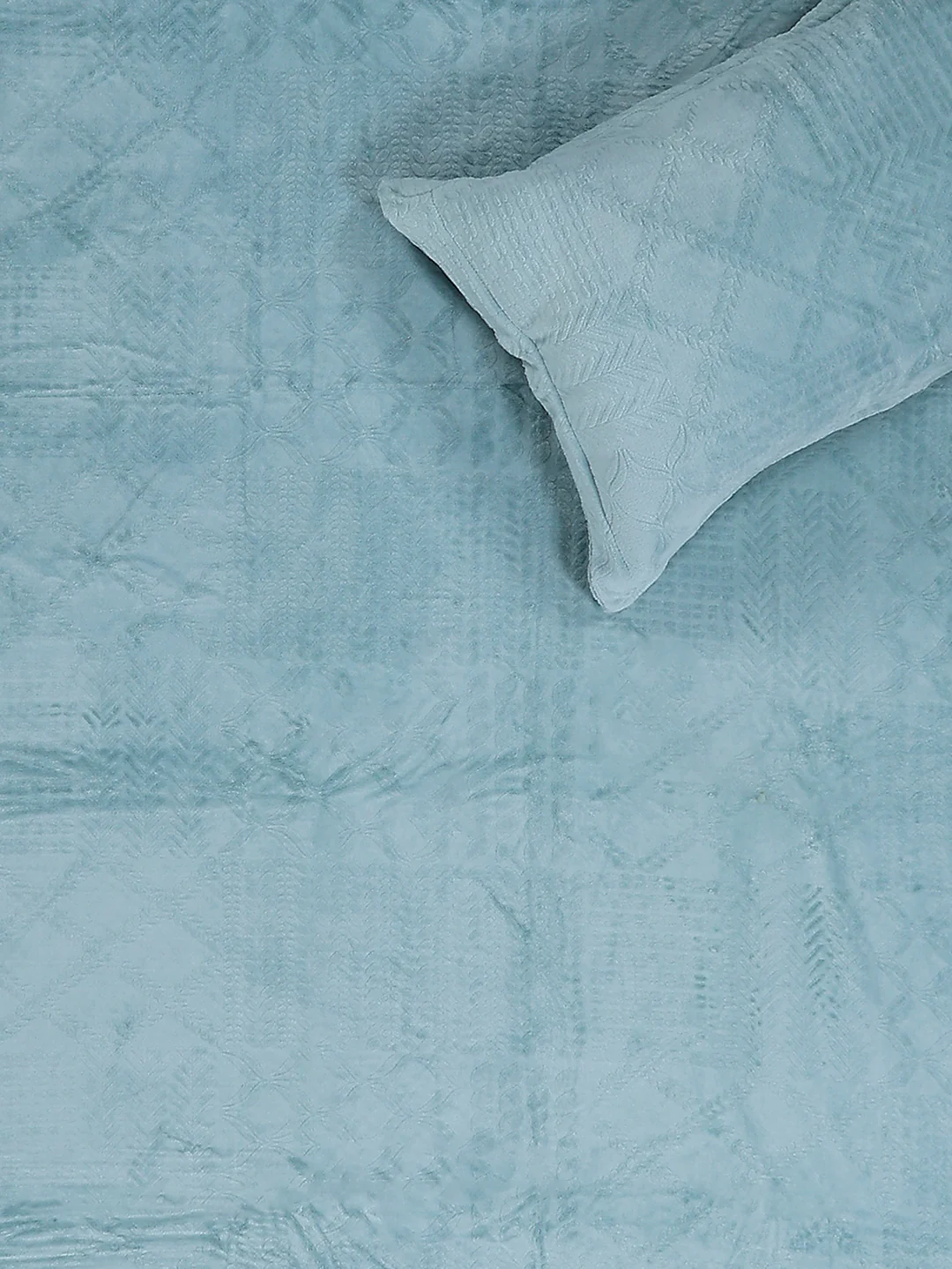267 GSM 100% Polyester King Bed 1 Bedsheet with 2 Pillow Cover (Master Piece) - Image 5