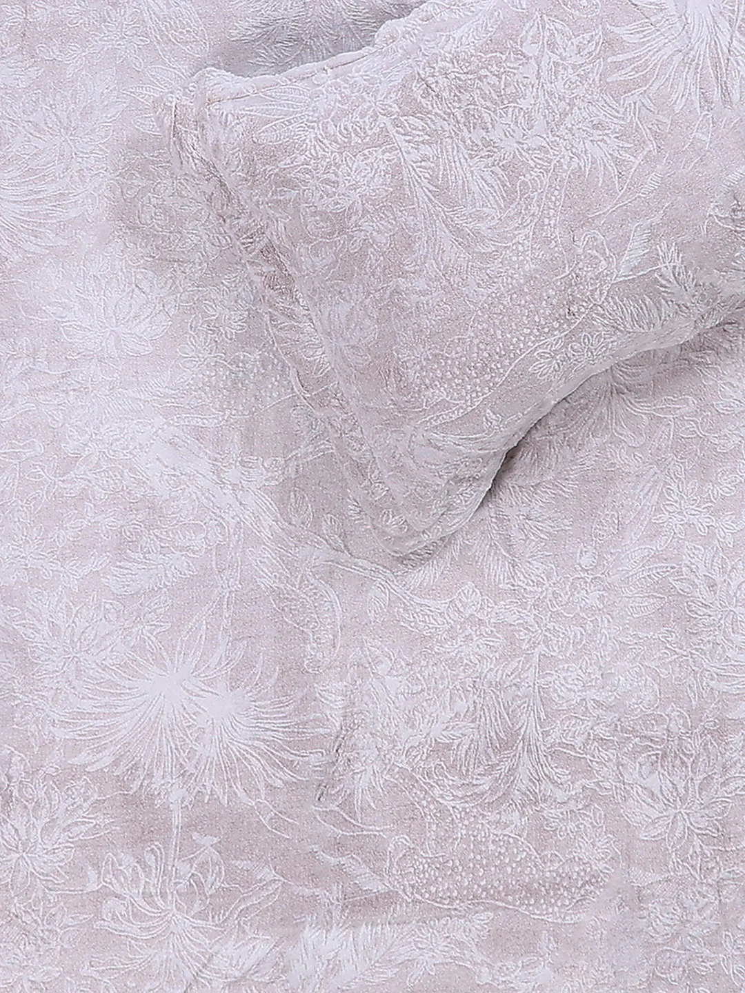 393 GSM 100% Polyester King Bed 1 Bedsheet with 2 Pillow Cover (Golden Choice) - Image 5