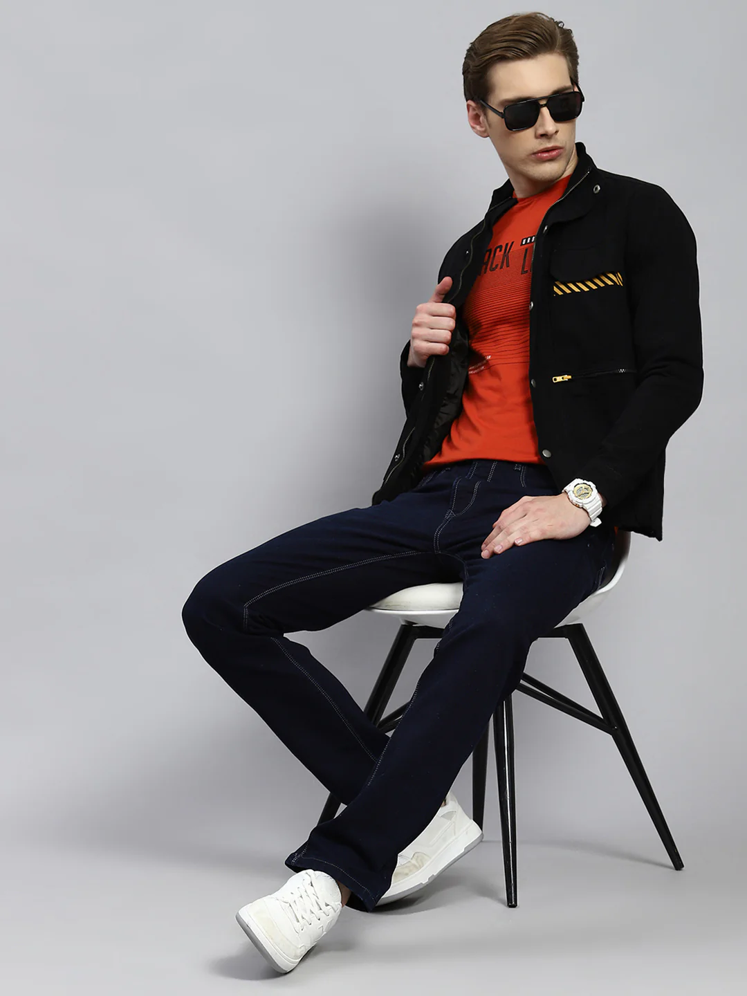 Men Blue Regular Fit Denim