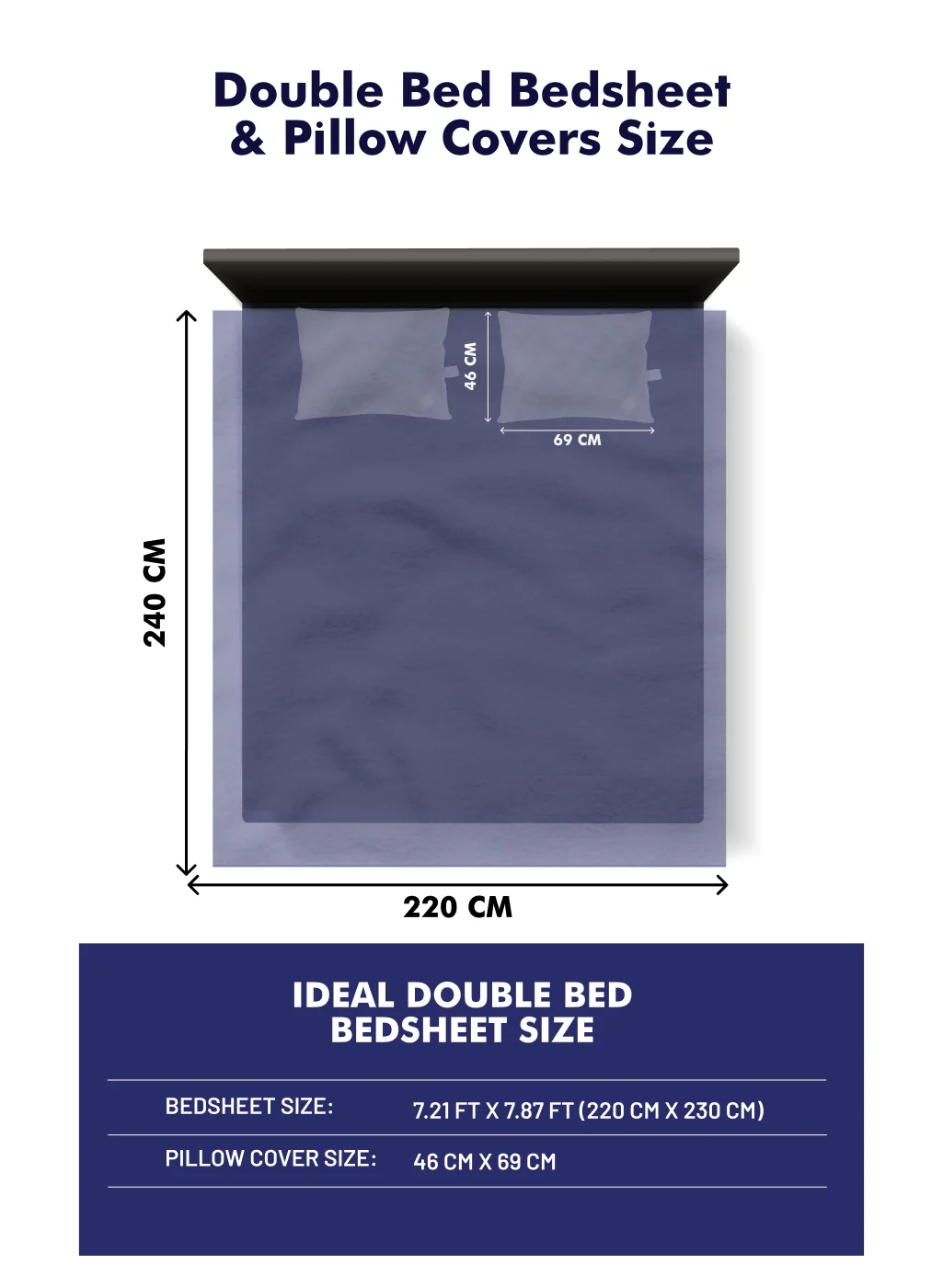 MOCA by Monte Carlo 104 GSM Cotton Double Bedsheet (2 Pcs Set) - Image 11
