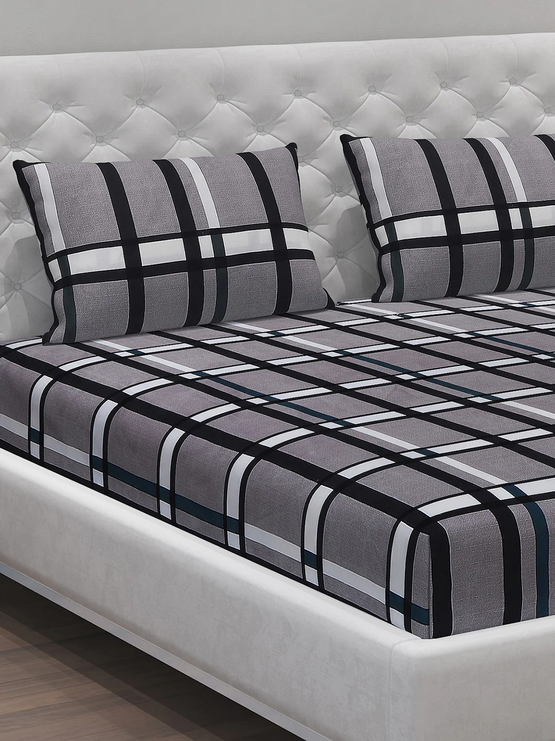 MOCA by Monte Carlo 120 GSM Microfibre Double Bedsheet (2 Pcs Set)