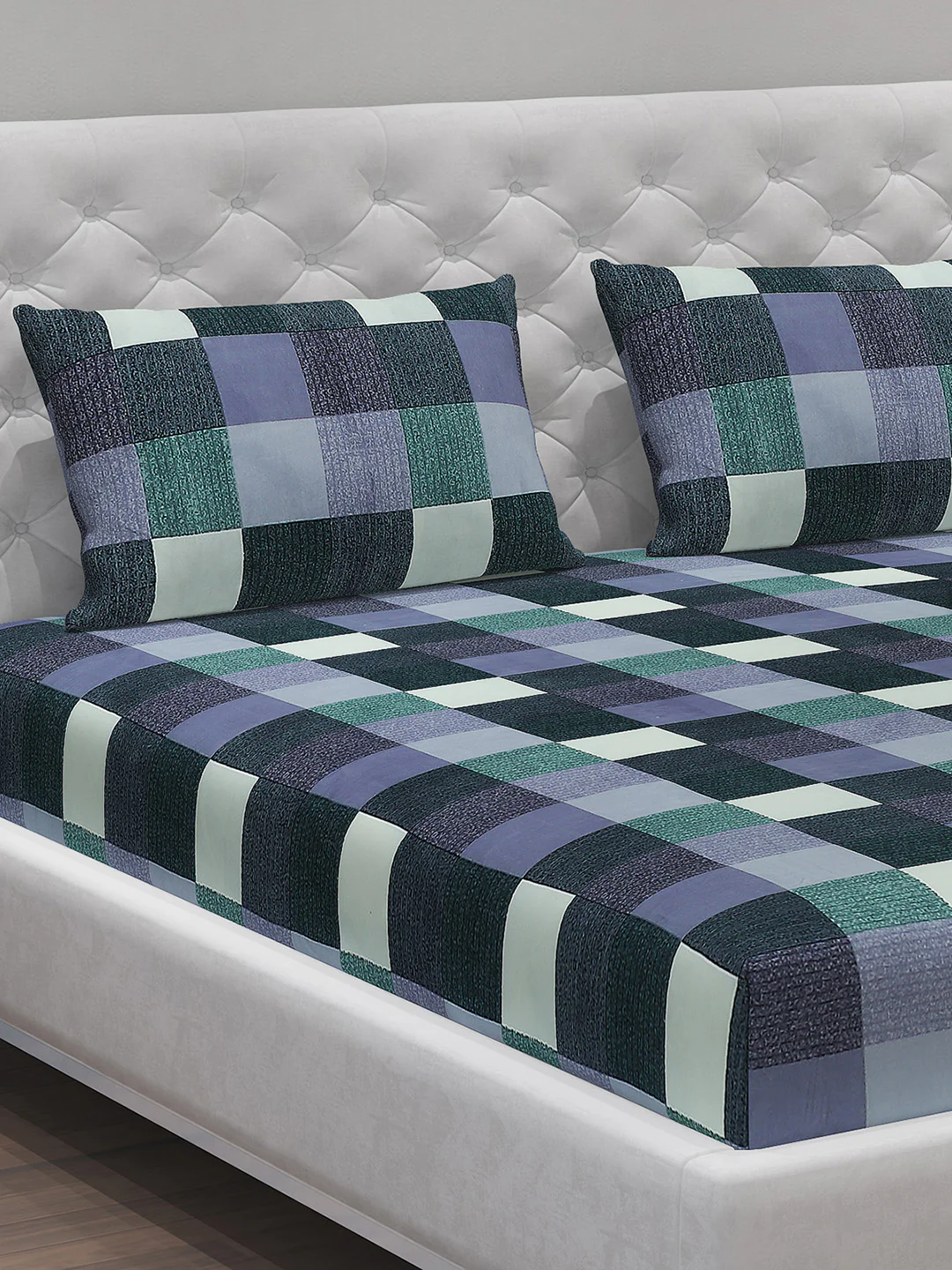 MOCA by Monte Carlo 120 GSM Microfibre Double Bedsheet with 2 Pillow Covers