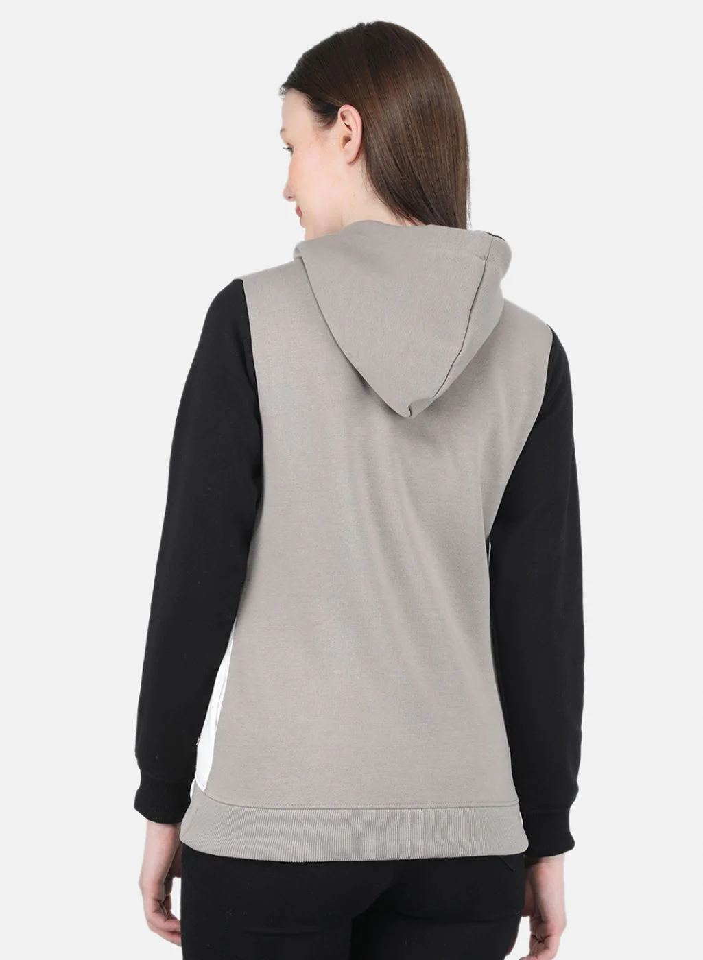 Women Multicolor Solid Sweatshirt - Image 3