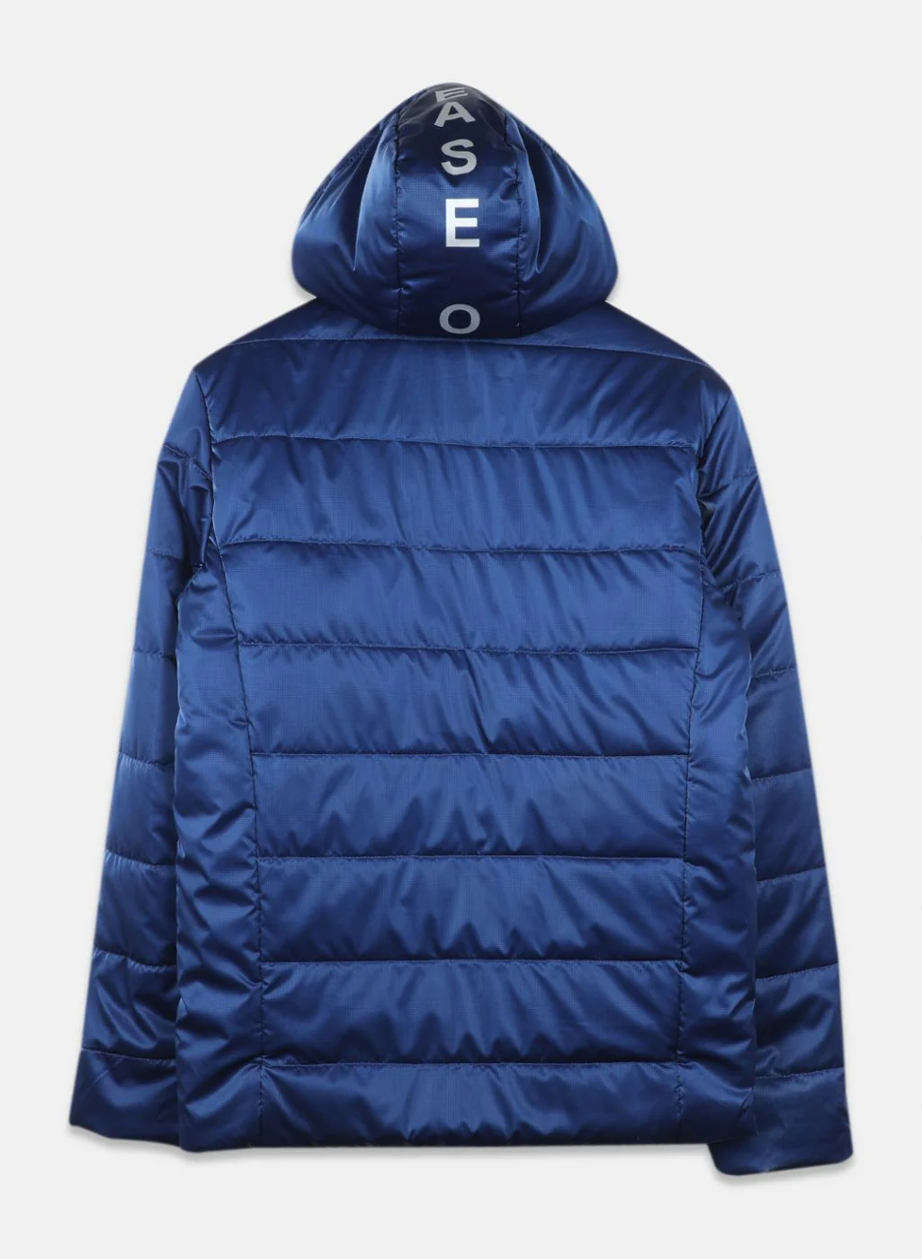 Boys Blue Printed Jacket - Image 2