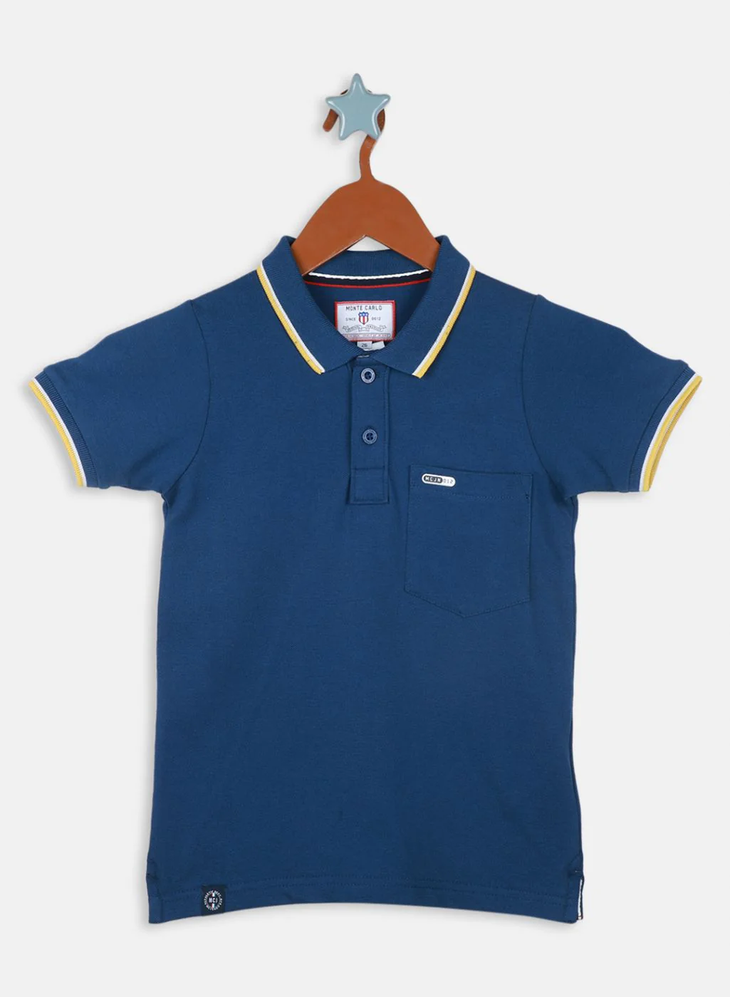 Boys Blue Printed T-Shirt