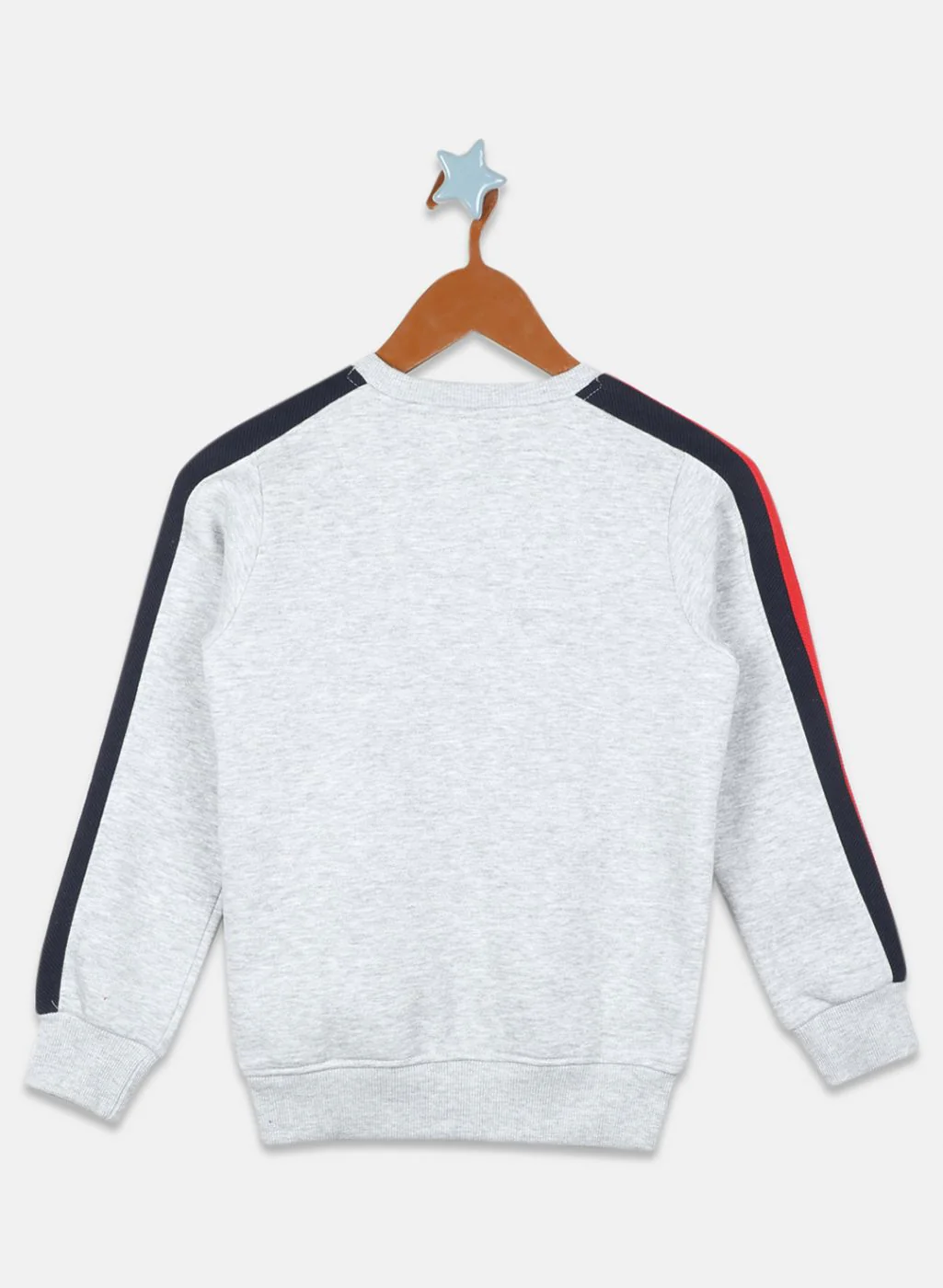 Boys Grey Printed Sweatshirt - Image 2