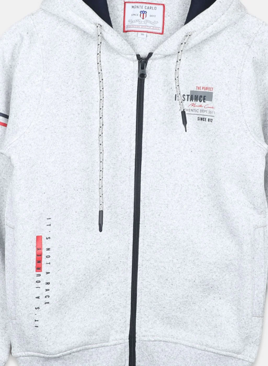 Boys Grey Printed Sweatshirt - Image 3
