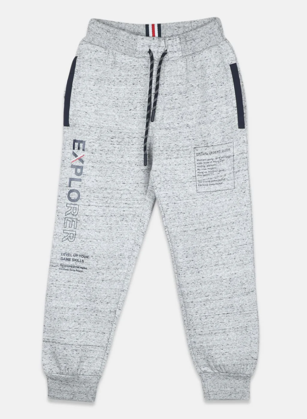 Boys Grey Regular Fit Lower