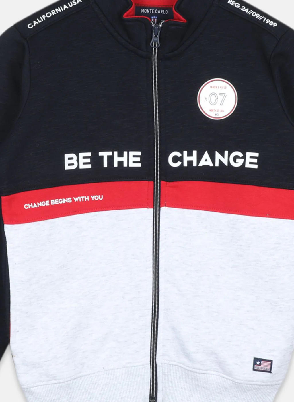 Boys Multicolor Printed Sweatshirt - Image 3