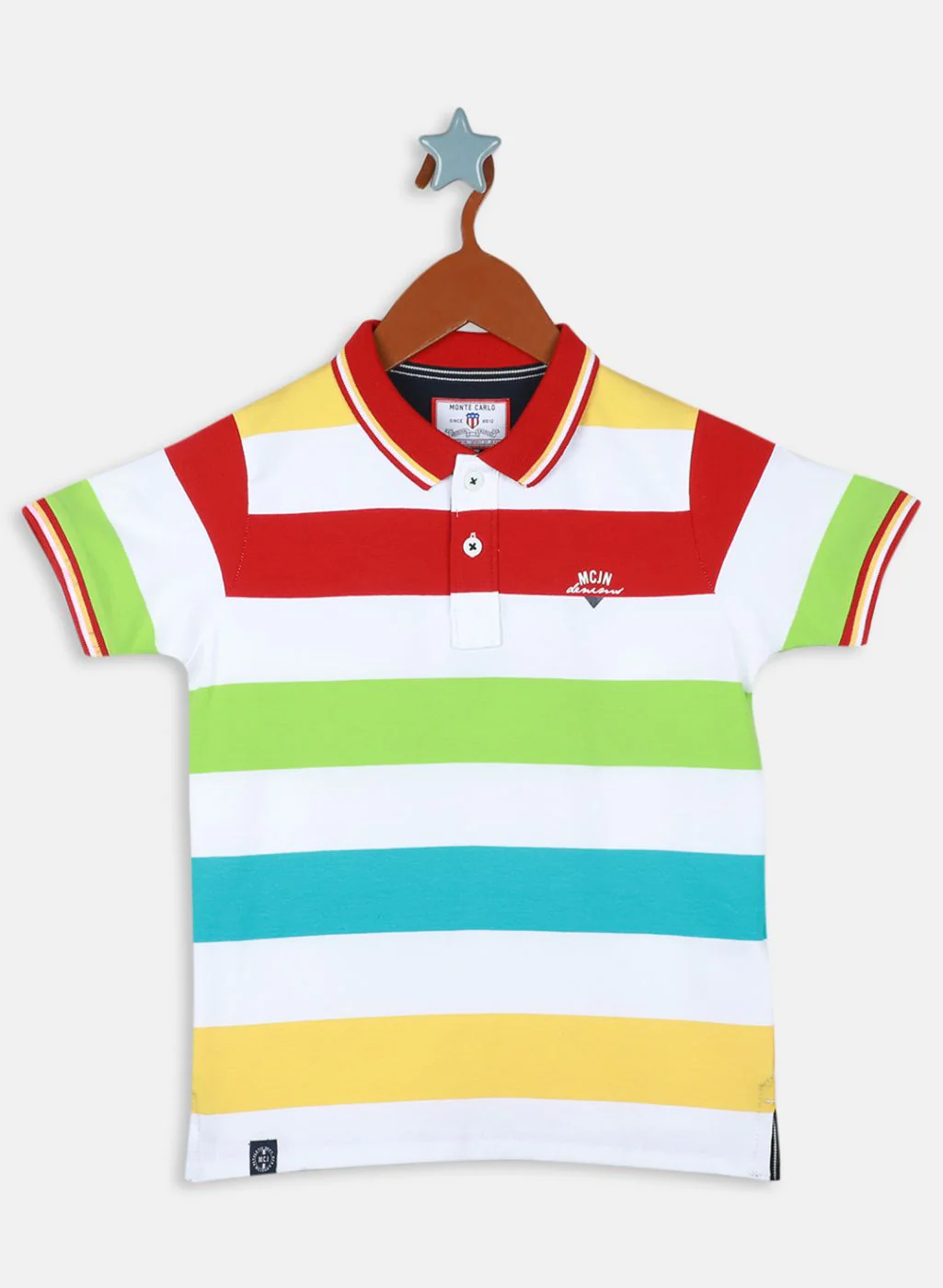 Boys Multicolor Printed T-Shirt