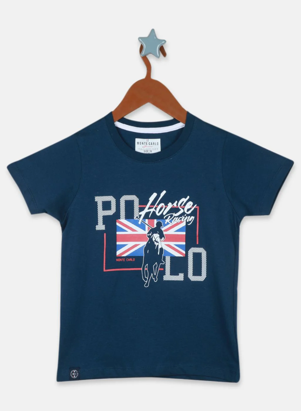 Boys Mustard Printed T-Shirt - Image 2