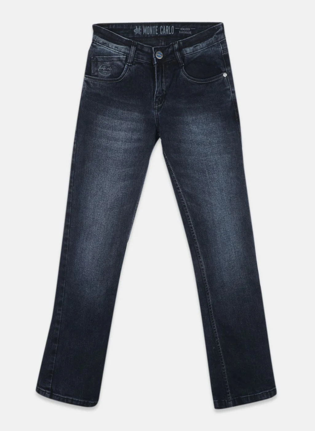 Boys NAvy Blue Regular Fit Denim