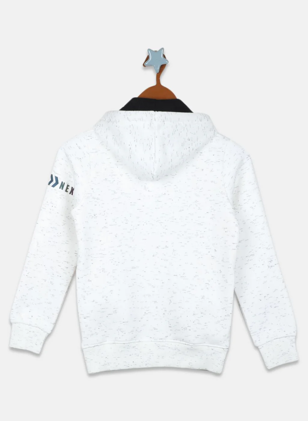 Boys Off White Printed Sweatshirt - Image 2