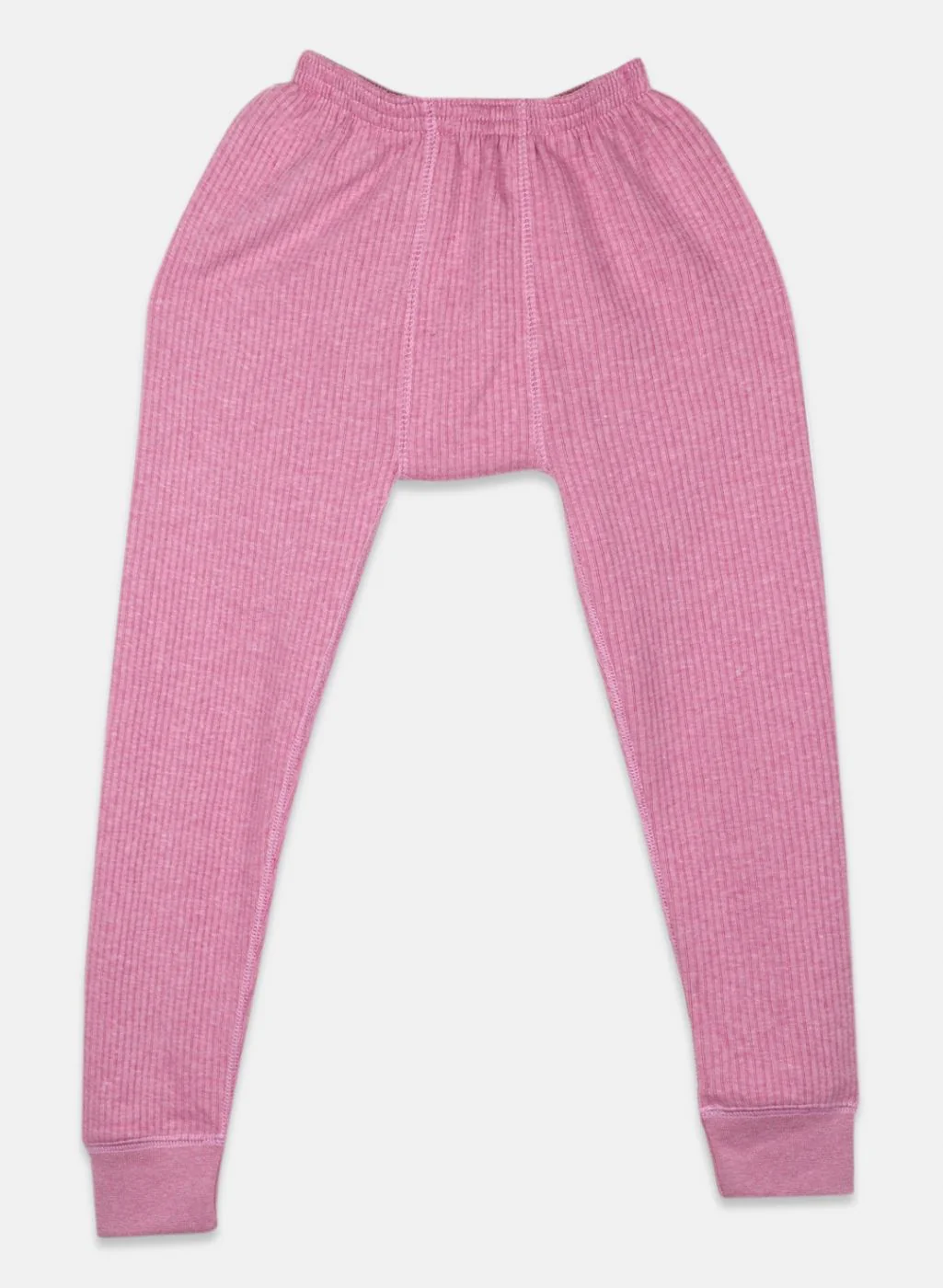 Boys Pink Solid Thermal Lower - Image 2