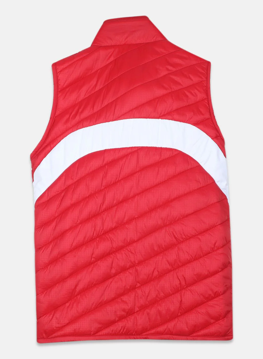 Boys Red Self Design Jacket - Image 2
