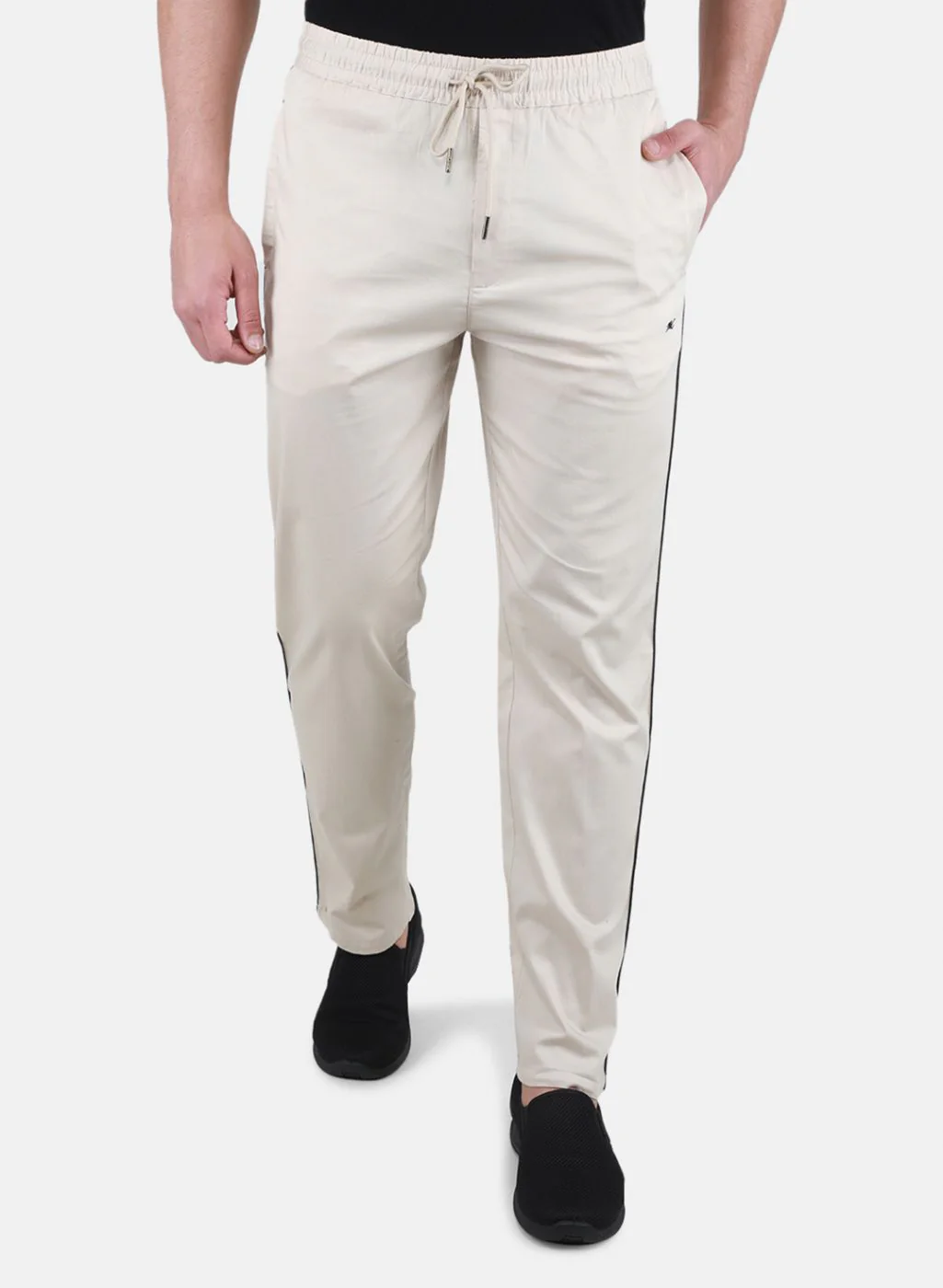 Men Beige Regular Fit Lower