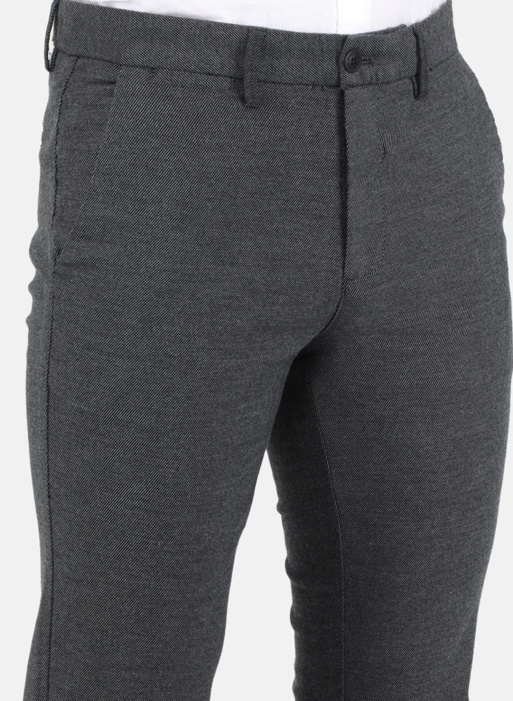 Men Black Smart Fit Trouser - Image 5