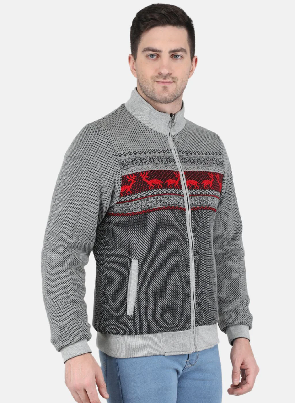 Men Black Solid Jacket - Image 6