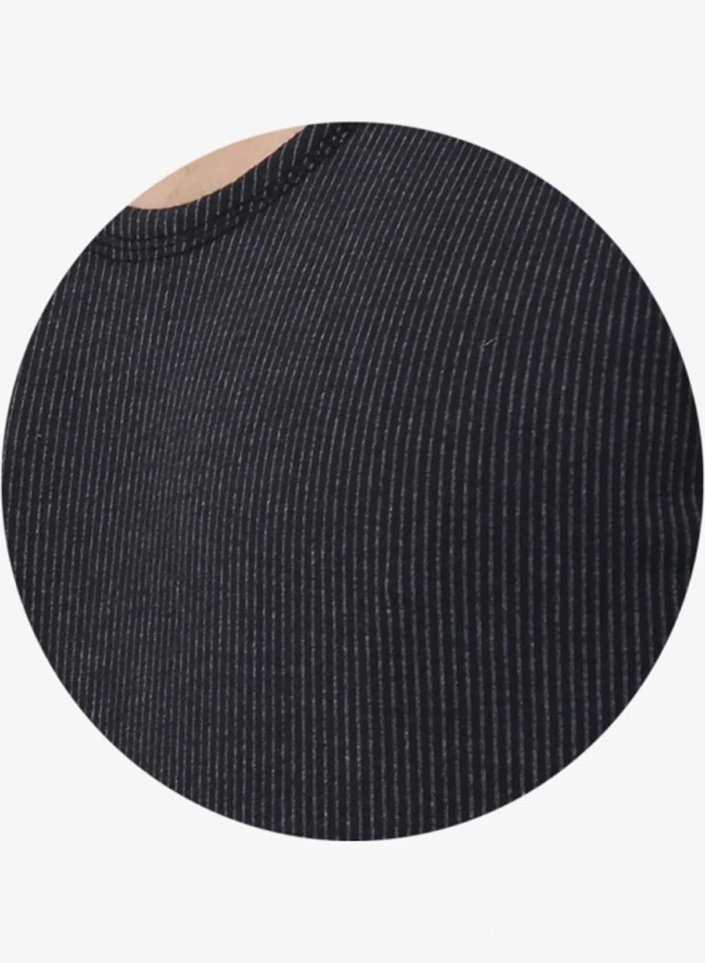 Men Black Solid Thermal Vest - Image 5