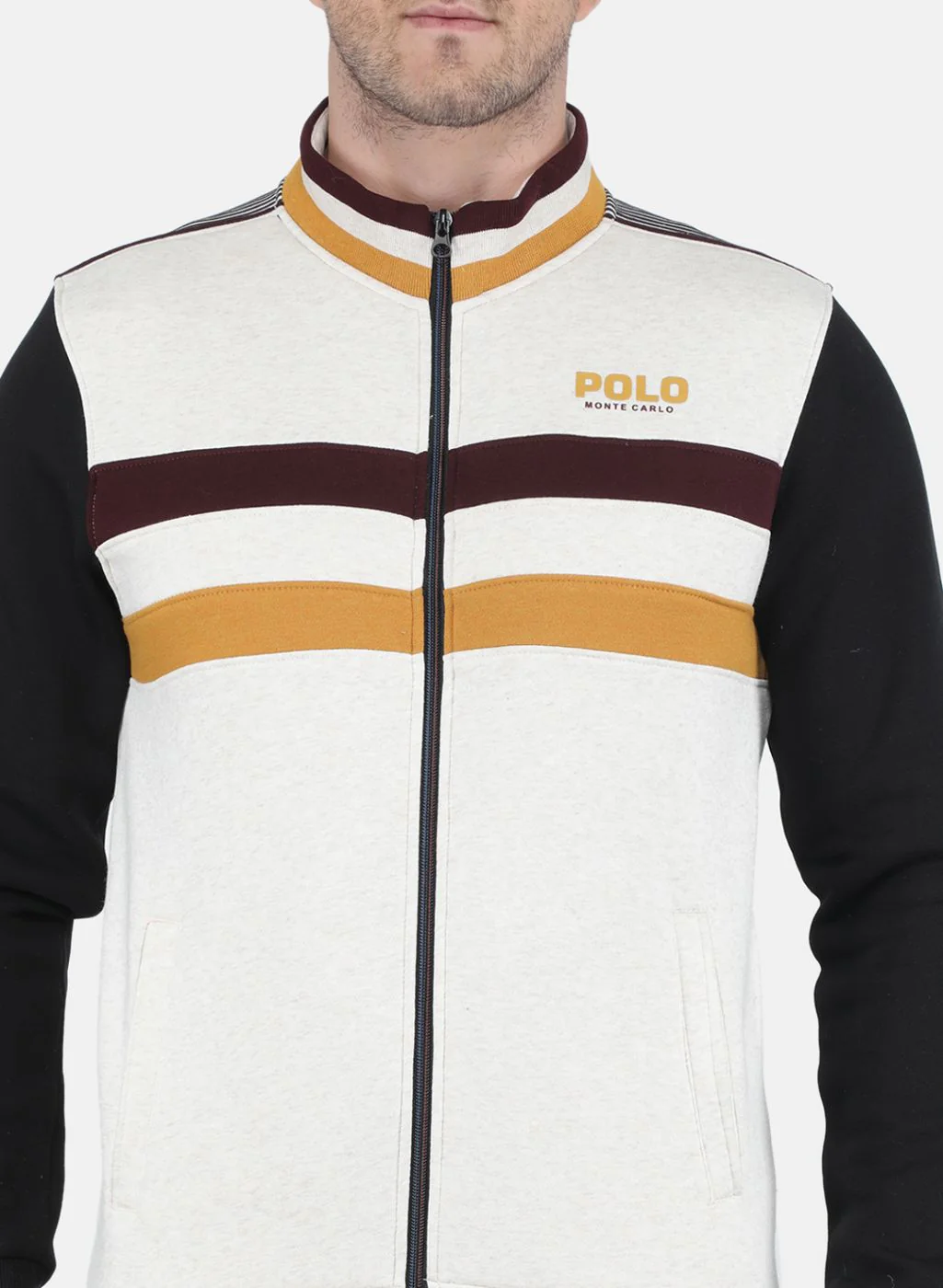 Men Black Solid Tracksuit - Image 6