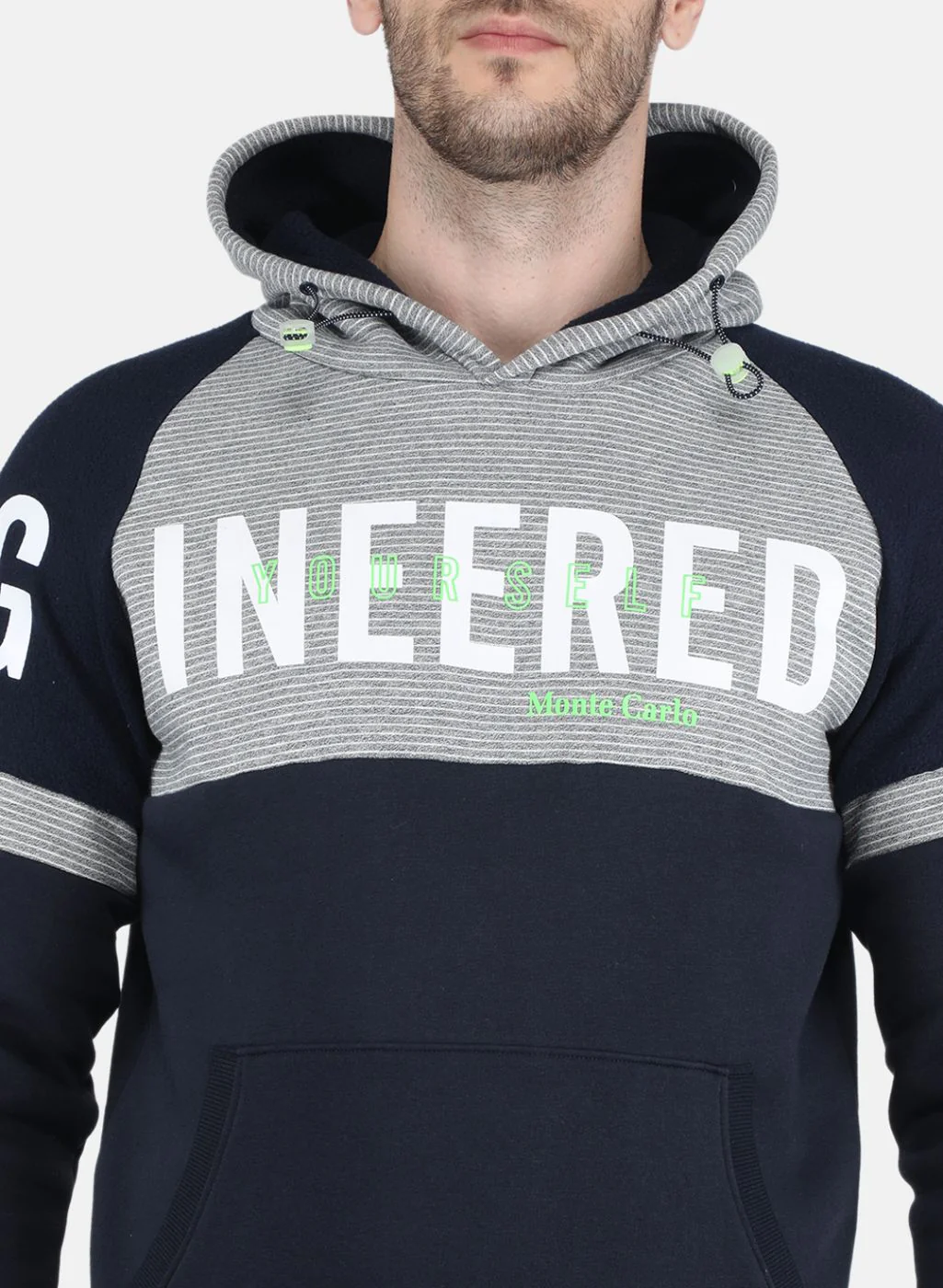 Men Blue Printed Sweatshirt - Image 5