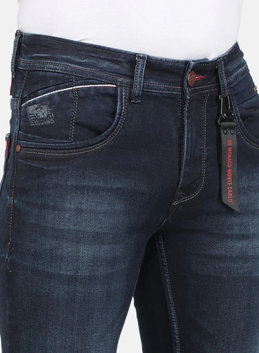 Men Blue Skinny Fit Denim - Image 5