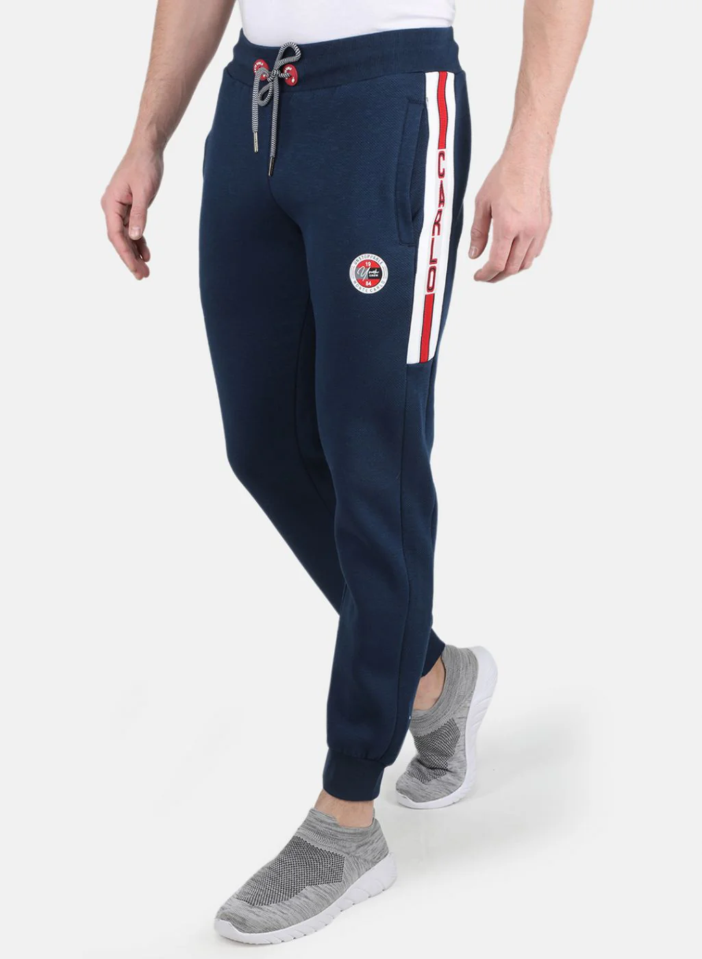 Men Blue Smart Fit Winter Lower - Image 2
