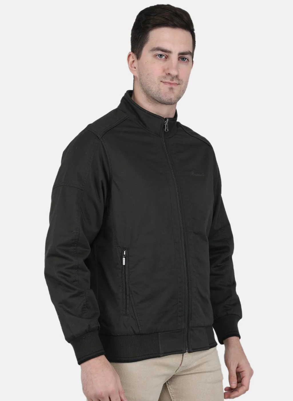 Men Green Check Jacket - Image 6