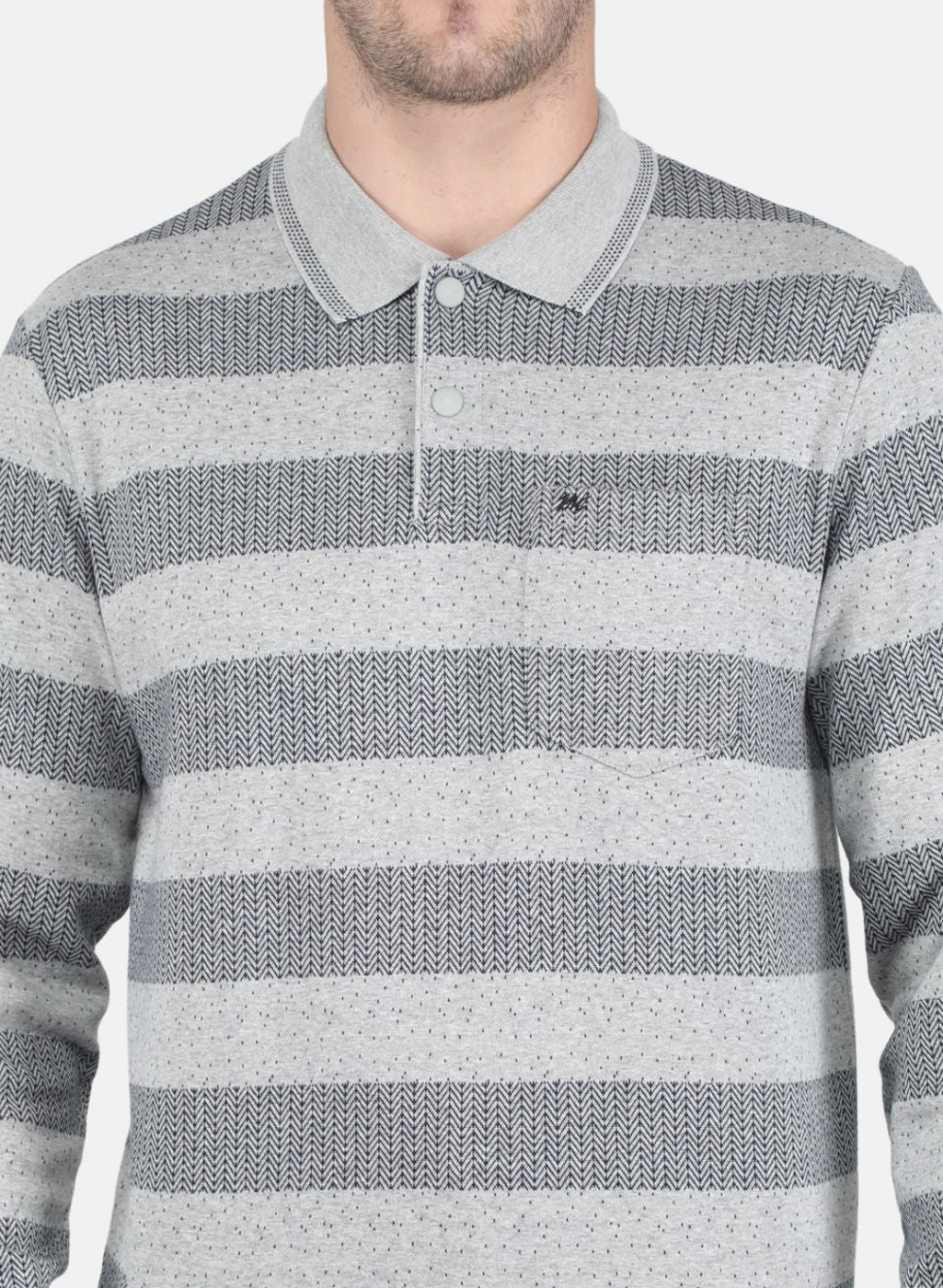 Men Grey Printed T-Shirt - Image 5