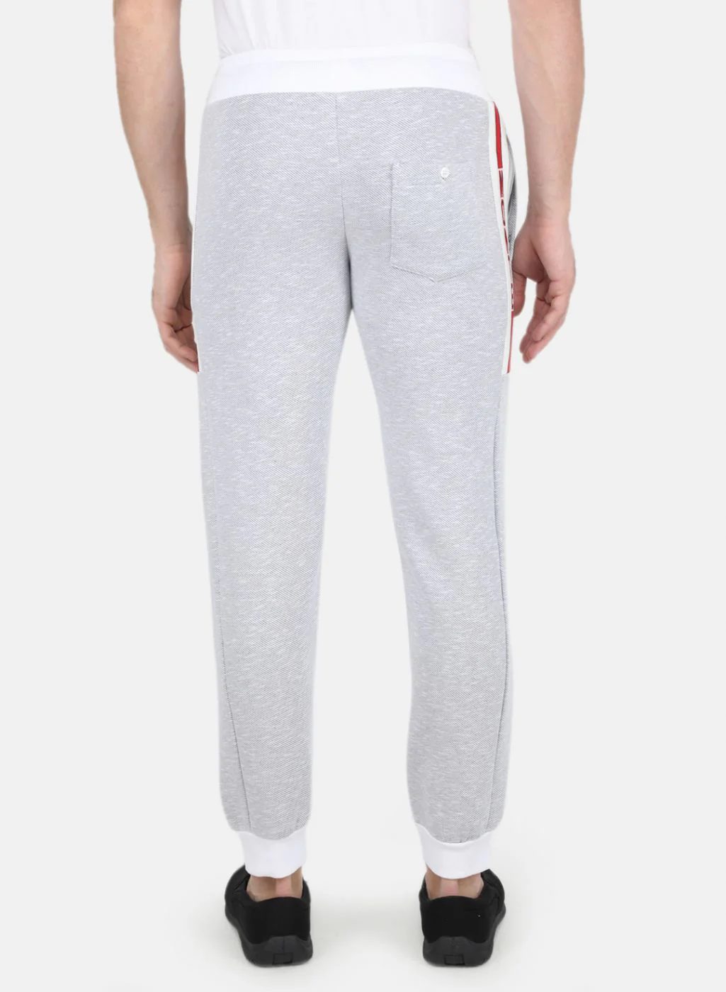 Men Grey Smart Fit Winter Lower - Image 3