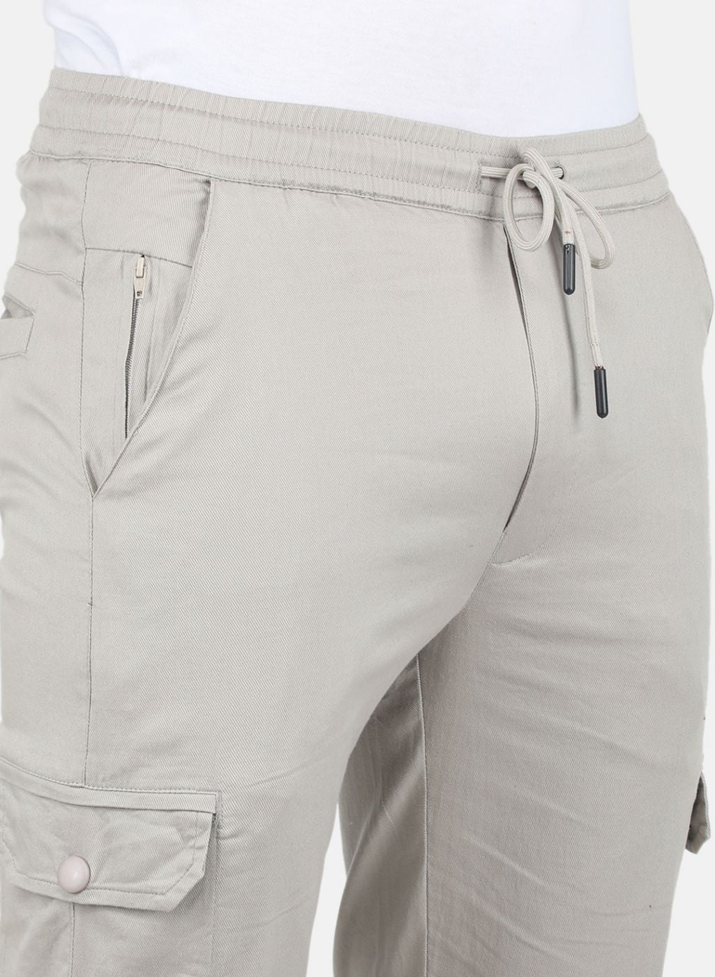 Men Grey Smart Fit Winter Lower - Image 5