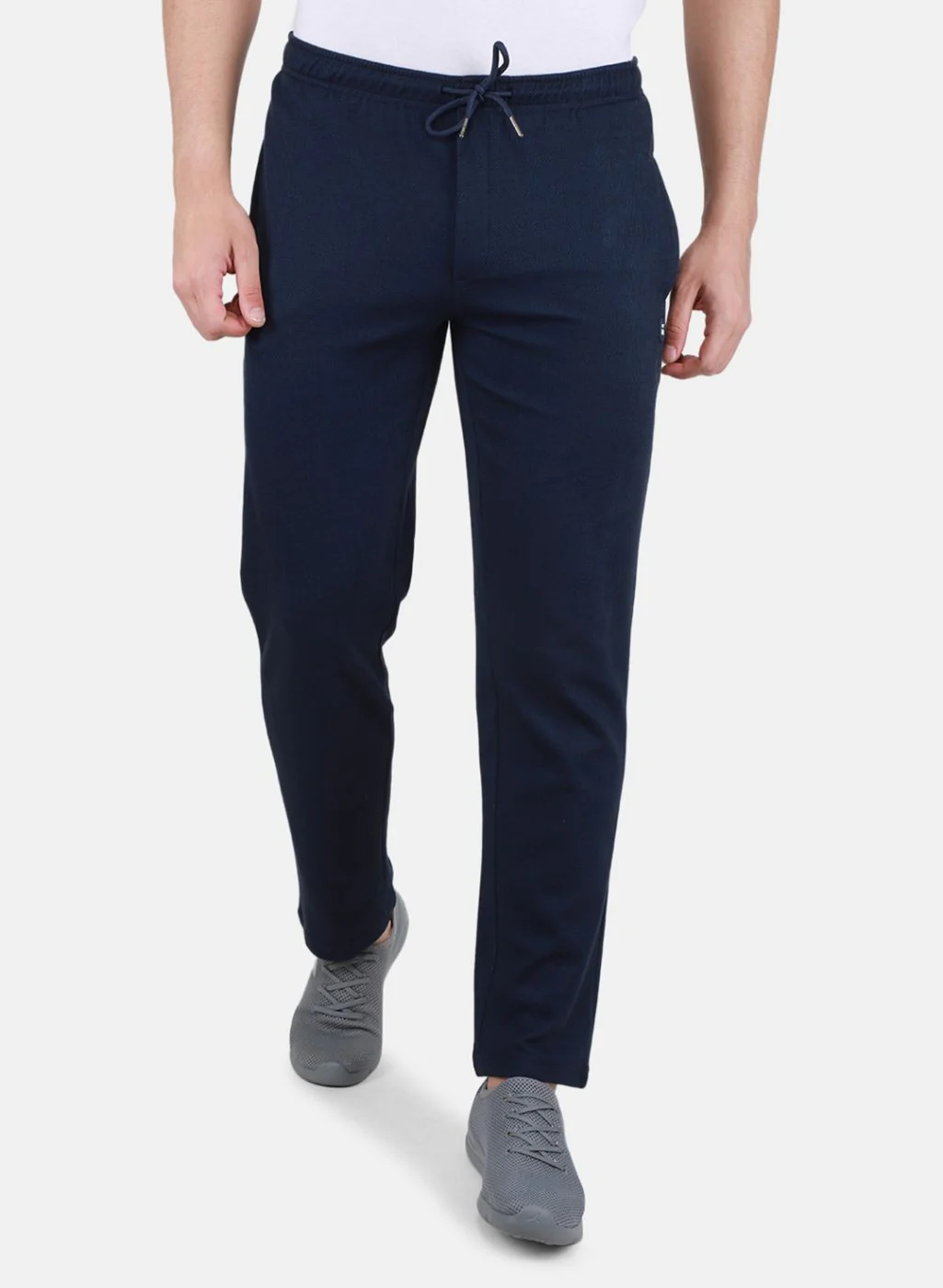 Men NAvy Blue Regular Fit Lower