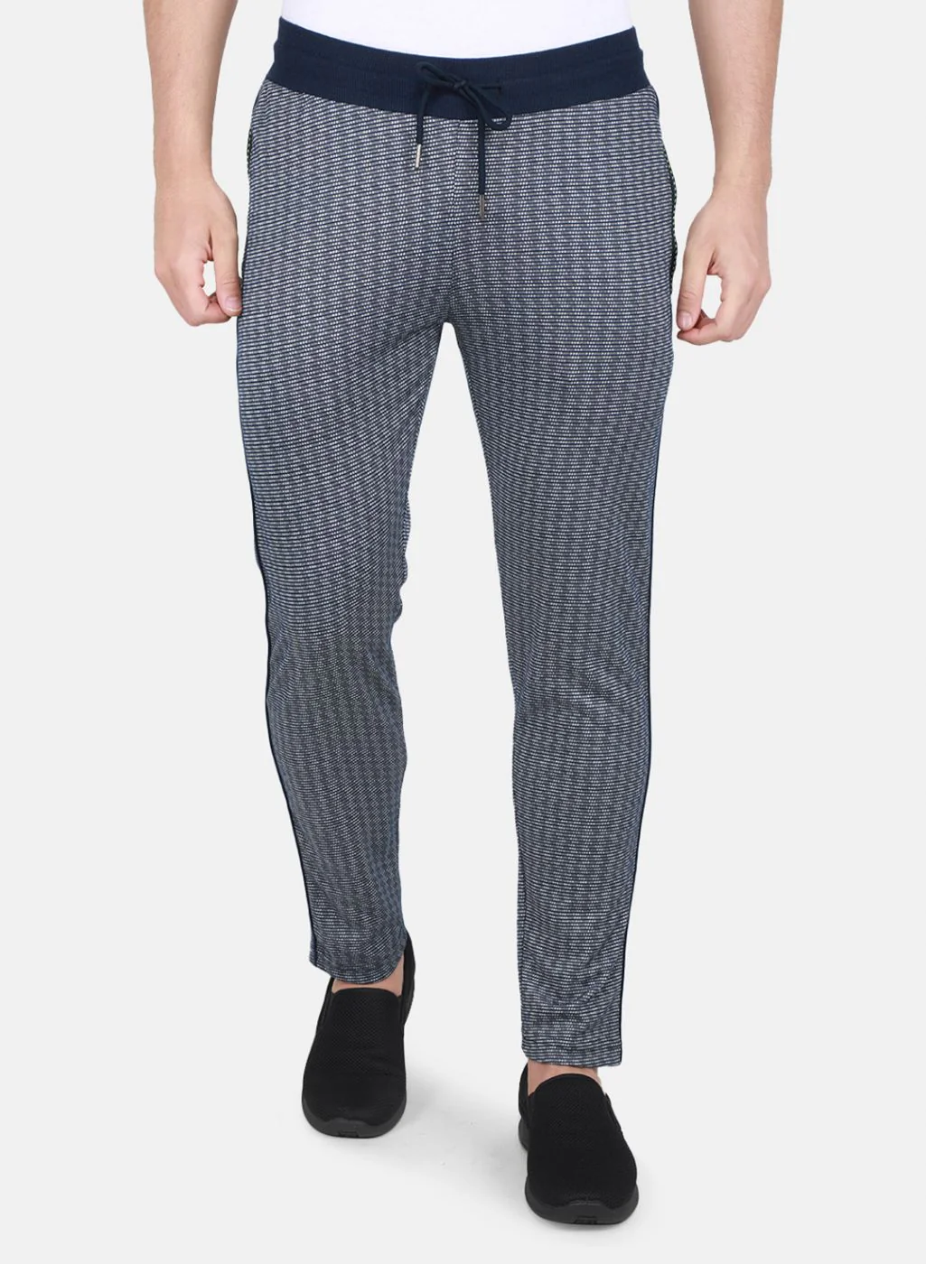 Men NAvy Blue Regular Fit Lower