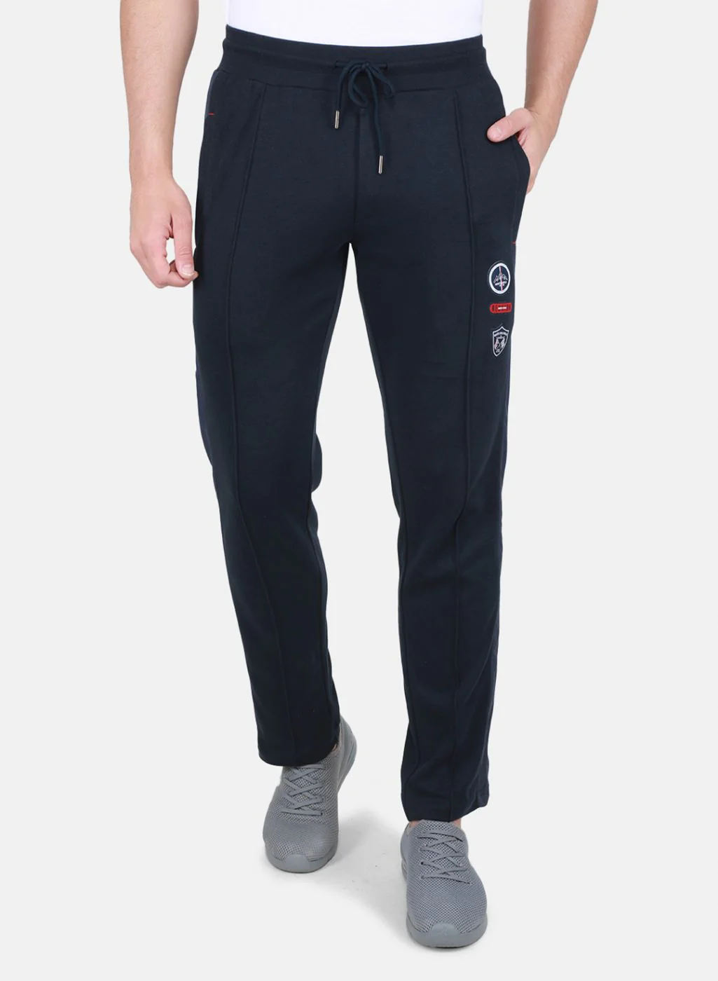 Men NAvy Blue Regular Fit Lower