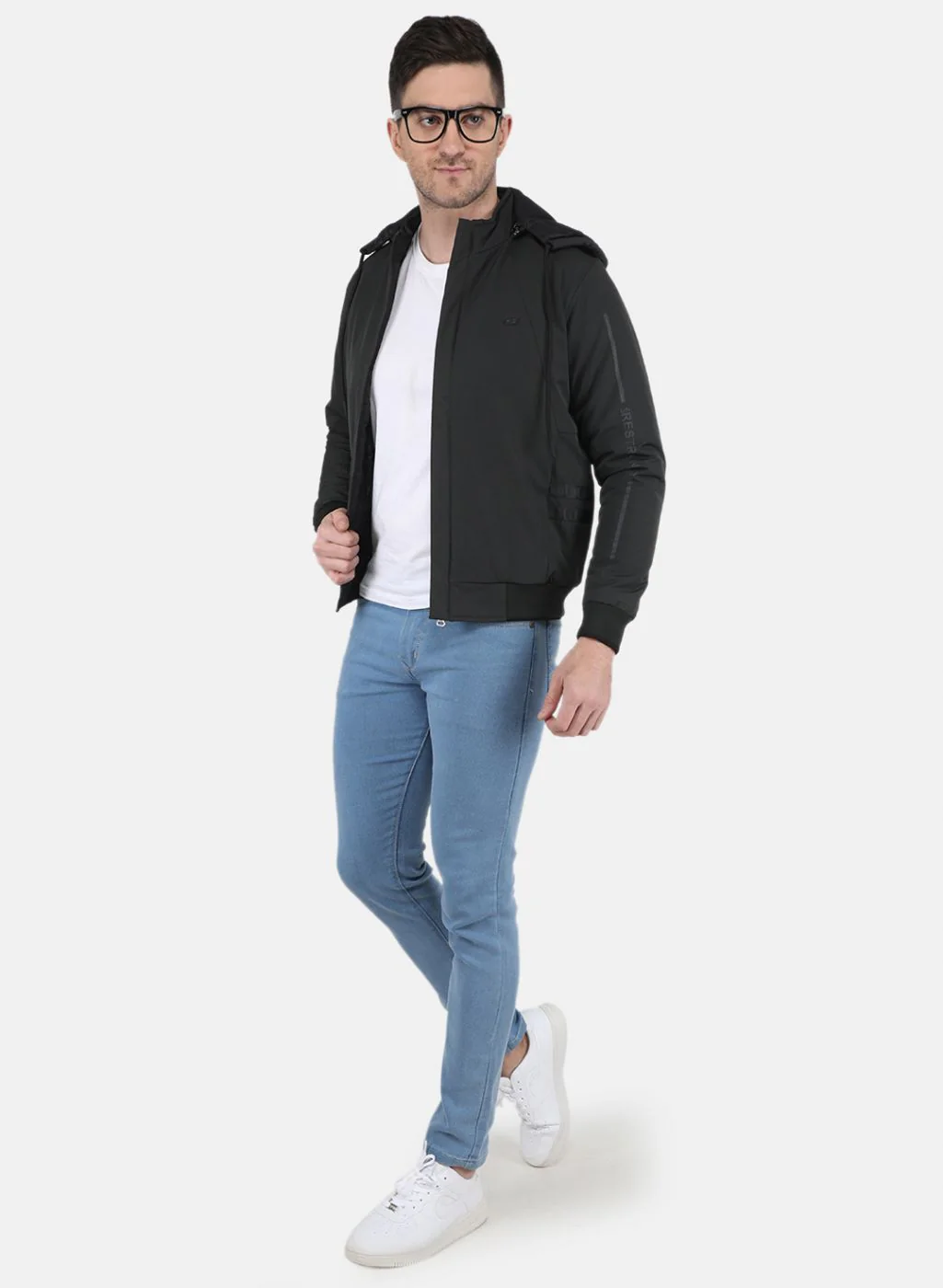 Men Olive Solid Jacket - Image 4