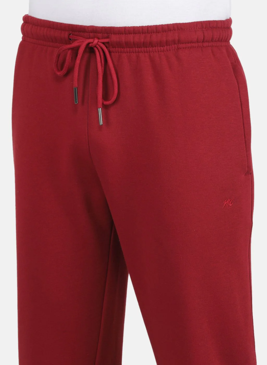 Men Red Solid Tracksuit - Image 5
