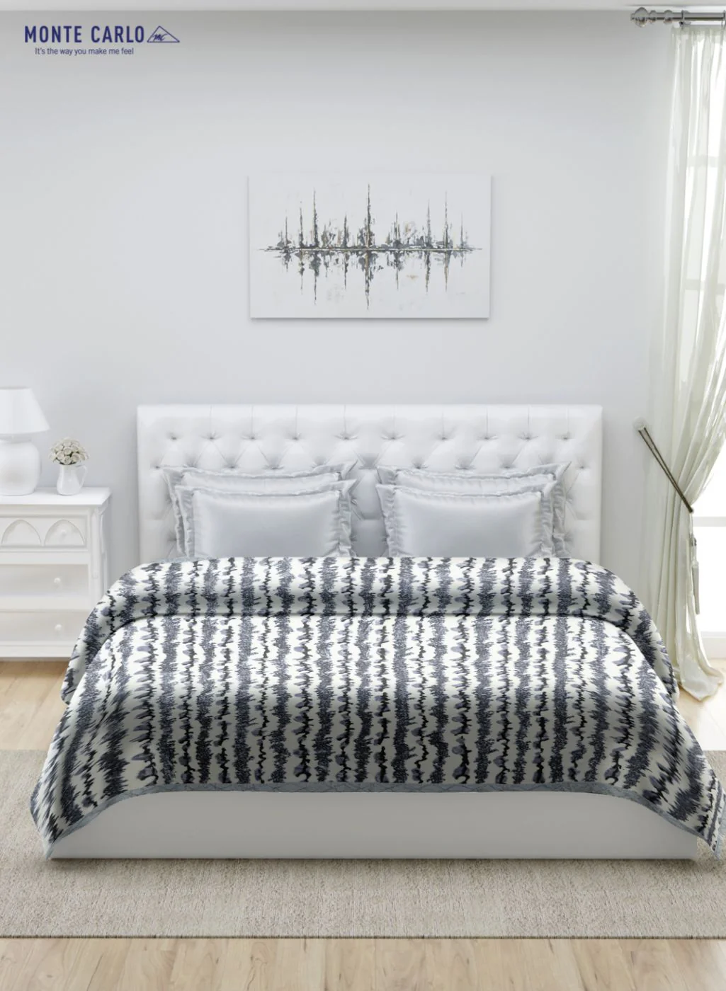 Printed Mink Double Blanket for Heavy Winter -1 Ply - Image 3