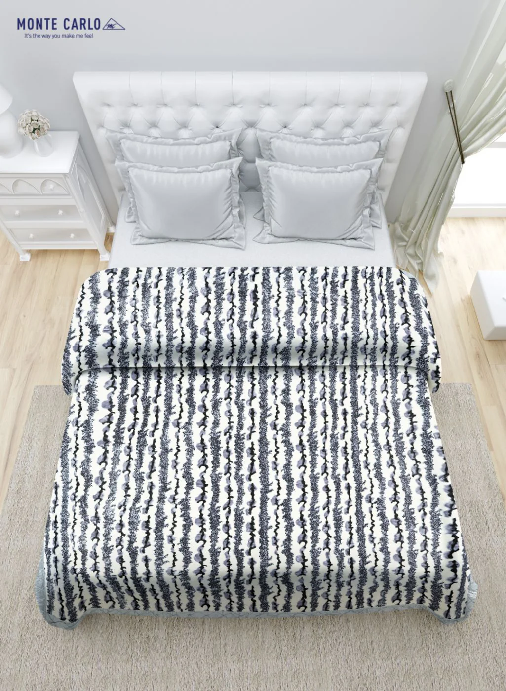 Printed Mink Double Blanket for Heavy Winter -1 Ply - Image 4