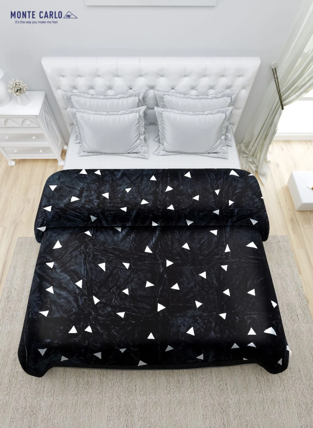 Printed Mink Double Blanket for Heavy Winter -1 Ply - Image 4
