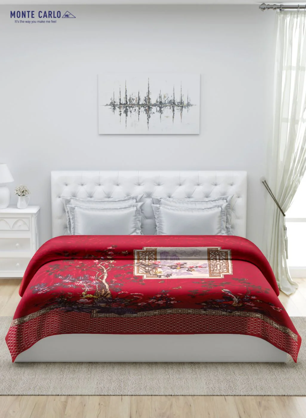 Printed Mink Double Blanket for Heavy Winter -1 Ply - Image 3