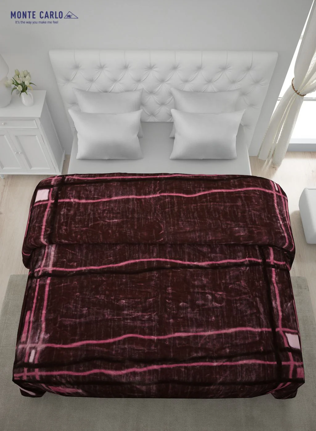 Printed Mink Double Blanket for Heavy Winter -2 Ply - Image 4