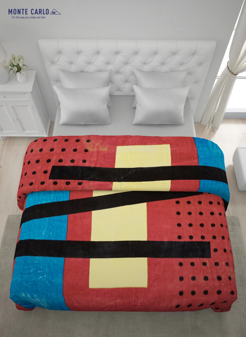 Printed Mink Double Blanket for Heavy Winter -2 Ply - Image 4