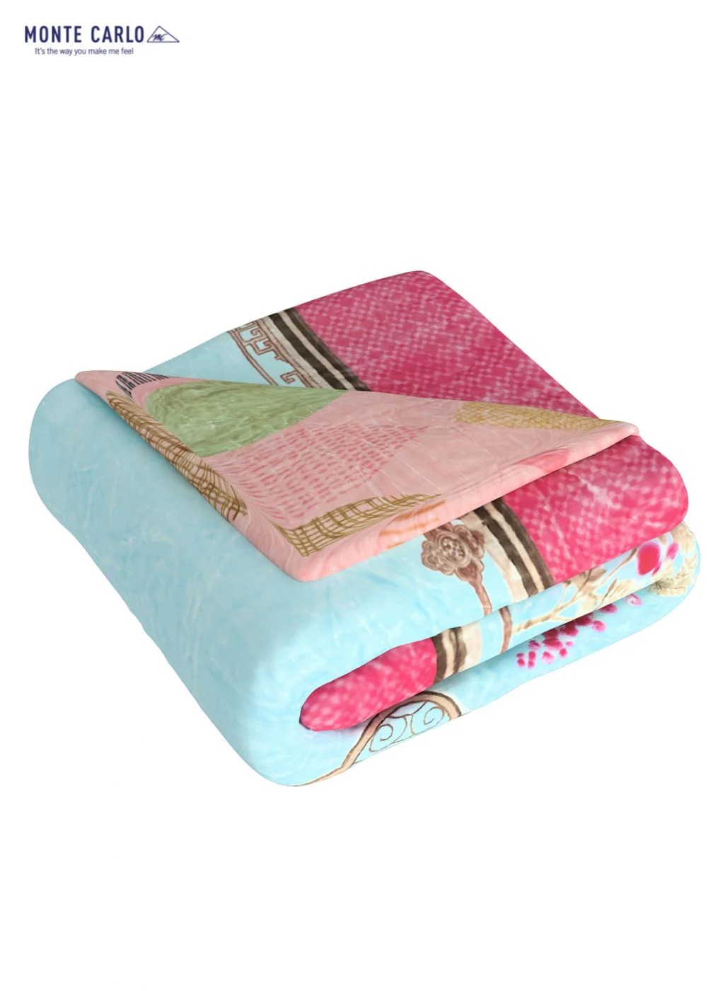 Printed Mink Double Blanket for Heavy Winter -2 Ply - Image 6