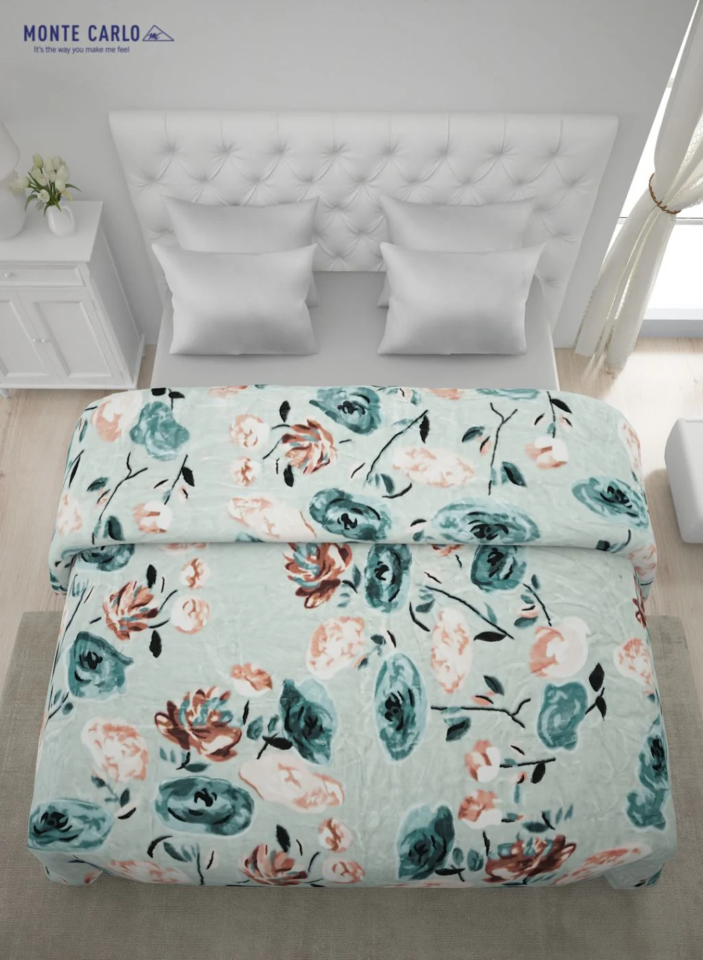 Printed Mink Double Blanket for Heavy Winter -2 Ply - Image 4