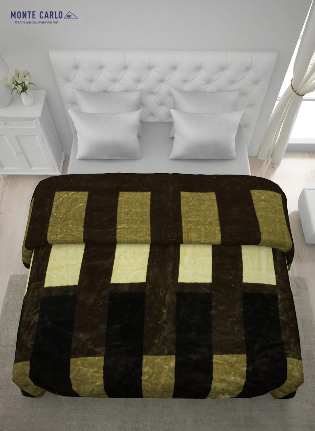 Printed Mink Double Blanket for Mild Winter - 1 Ply - Image 4
